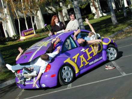 Машина Yahoo дала сбой