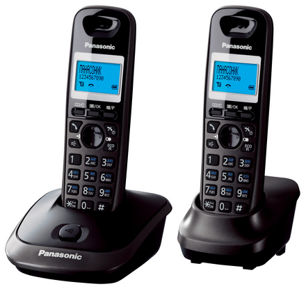 DECT-телефон Panasonic TG2511RU в черном корпусе