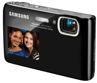 Samsung выпустила две новых фотокамеры с двойными экранами=