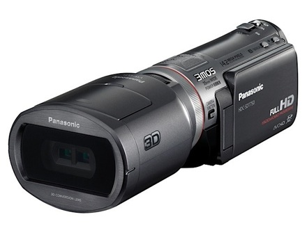 Для 3D-съемки камере Panasonic HDC-SDT750 нужен оптический блок