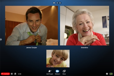 Skype улучшила функцию групповых видеозвонков, число участников увеличено в 2 раза
