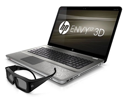 HP Envy 17 с поддержкой технологии 3D