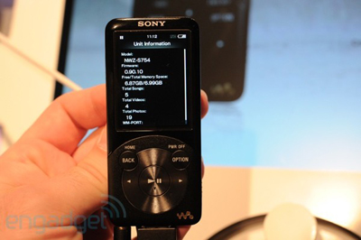 Sony показала «таинственный» аудиоплеер Walkman на IFA-2010=