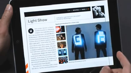 Выпустив Wired для iPad, компания Adobe показала, насколько привлекательно могут выглядеть электронные журналы