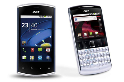 Acer выпустила два компактных Android-смартфона=