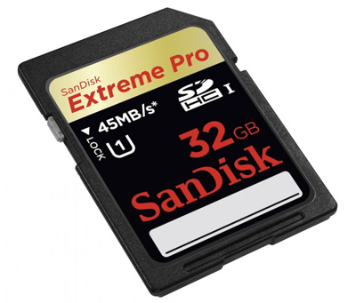 SanDisk показала сверхскоростную карту памяти SDHC=