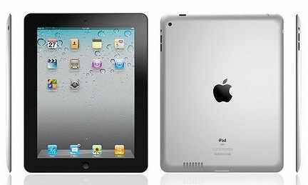Компьютерное изображение предполагаемого iPad 2