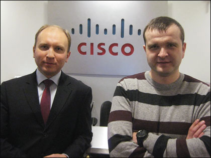 Айдар Гарипов (слева) был уволен из Cisco, Андрей Хабаров ожидает, что подобный исход ждет и его