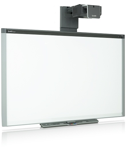 Интерактивная доска Smart Board 800i, оснащенная проектором Smart UF75