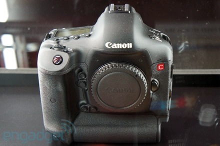 Прототип Canon с функцией видеозаписи в формате 4K