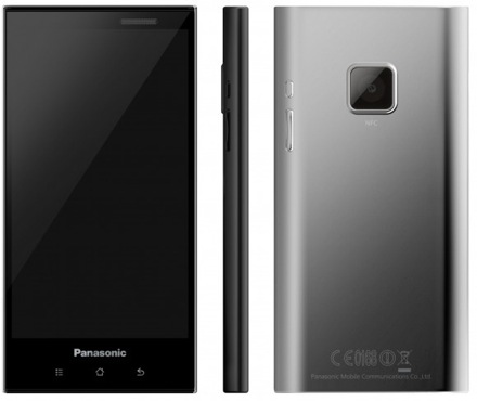 Прототип первого смартфона Panasonic для глобального рынка