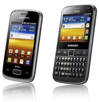 Samsung Galaxy Y Duos и Galaxy Y Pro Duos
