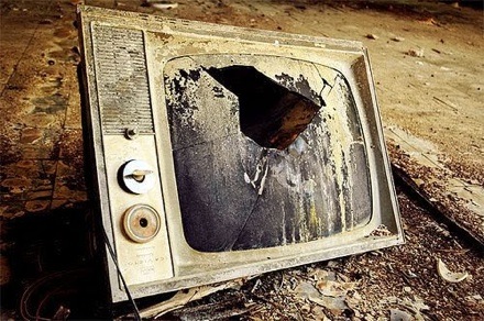 Телевизоры отправляются на свалку истории