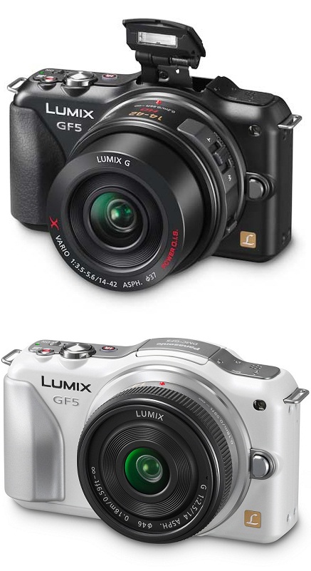 Компактный цифровой фотоаппарат со встроенной вспышкой Lumix DMC-GF5