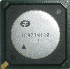  Сигнальный процессор 1892ВМ10Я со встроенной функцией ГЛОНАСС/GPS-навигации 