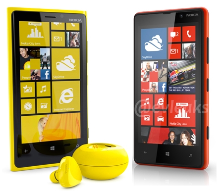Nokia Lumia 920  Lumia 820
