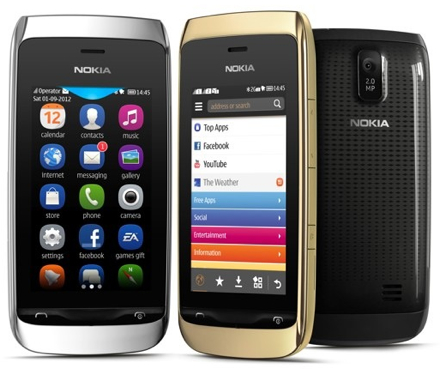 Nokia Asha 308  Nokia Asha 309