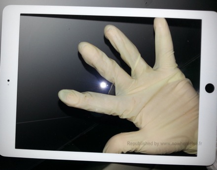 Предполагаемая передняя панель iPad 5