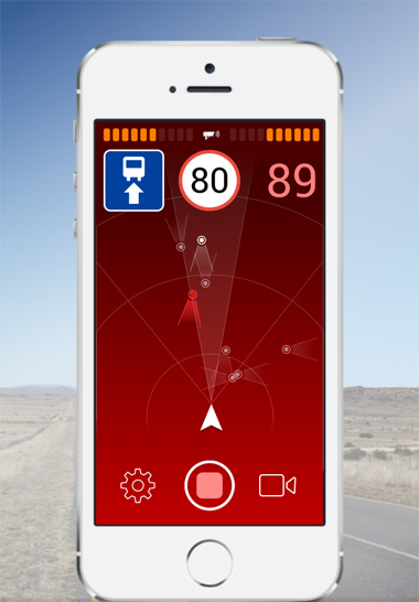 Мобильное приложение SmartDriver для iOS предупредит о камерах и радарах