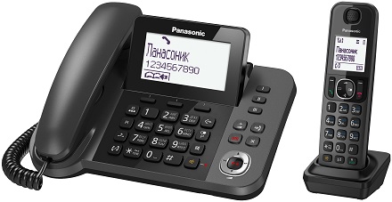  Телефоны Panasonic KX-TGF3XXRU 