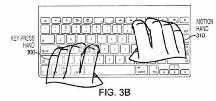 Apple патентует клавиатуру с жестовым управлением