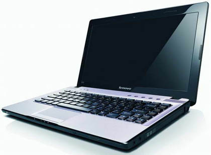 Lenovo показала ноутбук в металлическом корпусе