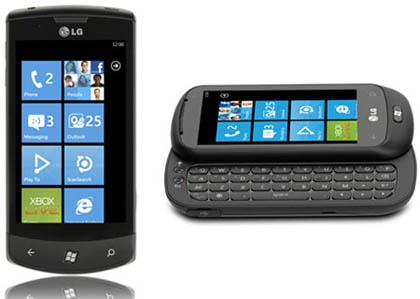 LG выпустит смартфон на обновленной Windows Phone 7