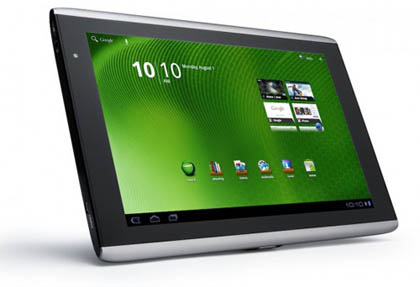 Acer покажет Android-планшет на базе Intel Atom в июле