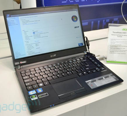 Acer выпустила ноутбук с сверхтонкой рамкой вокруг экрана