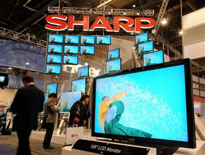 Sharp переоснащает фабрику по производству ЖК-панелей