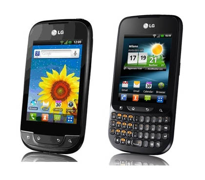 LG представила два Android-смартфона с поддержкой NFC