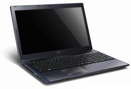 Acer показала ноутбук с поддержкой Wi-Di