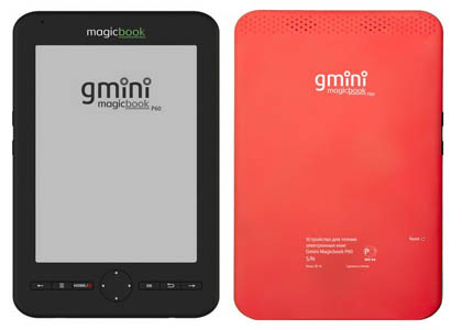 Gmini представляет электронную книгу MagicBook P60 в цветном корпусе