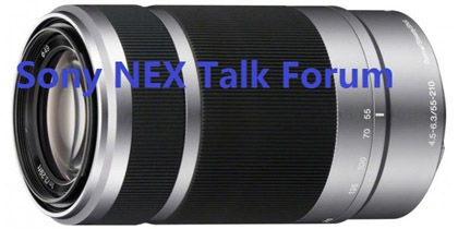 Sony планирует показать три объектива для фотокамер NEX