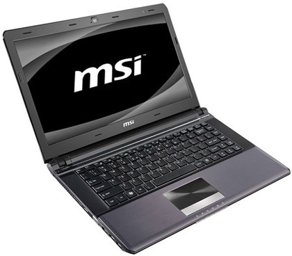 Microstar показала два имиджевых ноутбука X460 и X460DX