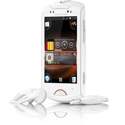 Sony Ericsson анонсировала новый музыкальный «гуглофон» Live with Walkman