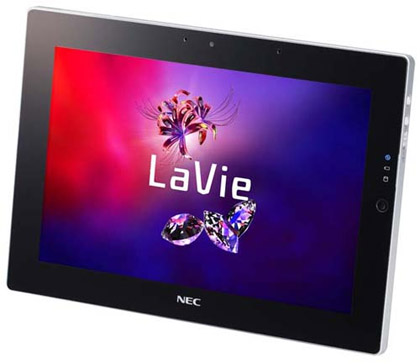 NEC начала производство 10-дюймового планшета LaVie Touch