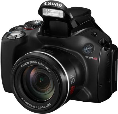 Canon    PowerShot S100  SX40 HS   Digic 5