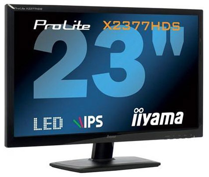 Iiyama представила монитор X2377HDS в линейке ProLite