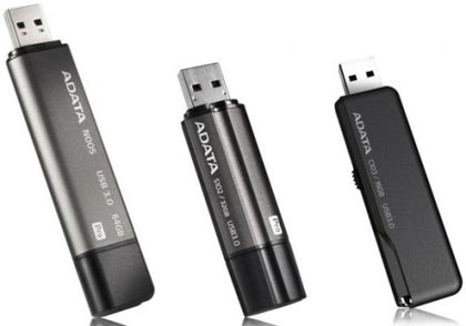 ADATA показала флеш-накопители USB 3.0 с топовыми скоростями=
