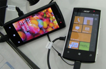 Первый Windows Phone-смартфон Acer будет называться Allegro=
