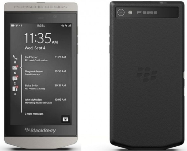 blackberry porsche design