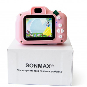 Фотоаппарат цифровой Sonmax детский (розовый)