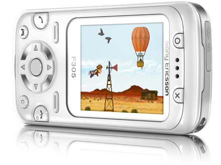 Sony Ericsson F305 — недорогой телефон для игр