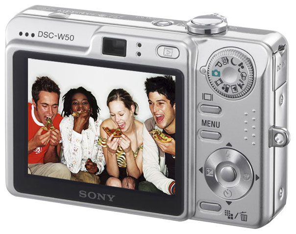 Sony Cyber-shot DSC-W50 - описание