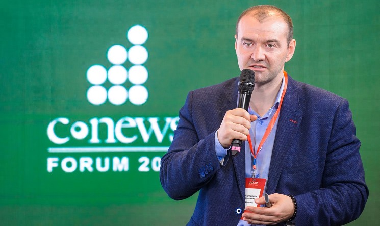 Директор по внедрению цифровых решений «Мегафона» Владимир Гваришвили выступил с докладом «Бизнес в эпоху перемен: как заложить фундамент для успешного завтра»
