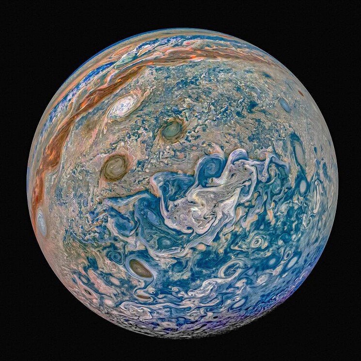 Газовый гигант Юпитер – крупнейшая планета нашей Солнечной системы