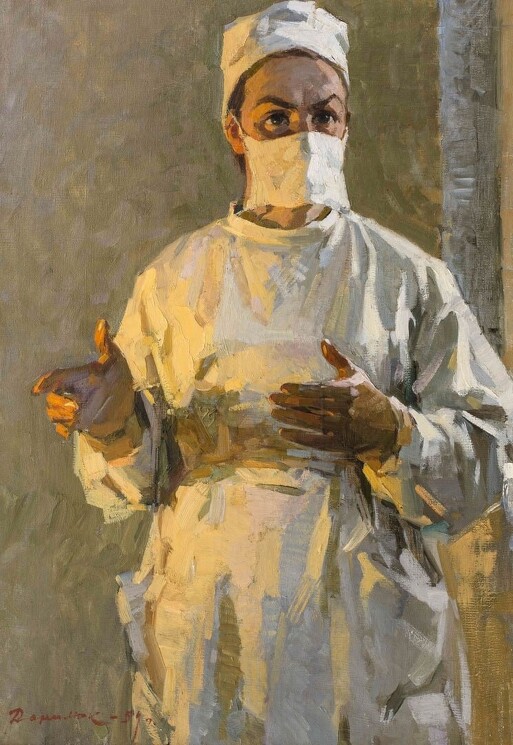 "Перед операцией. Хирург", 1959 г.

Данилюк Владимир Александрович
