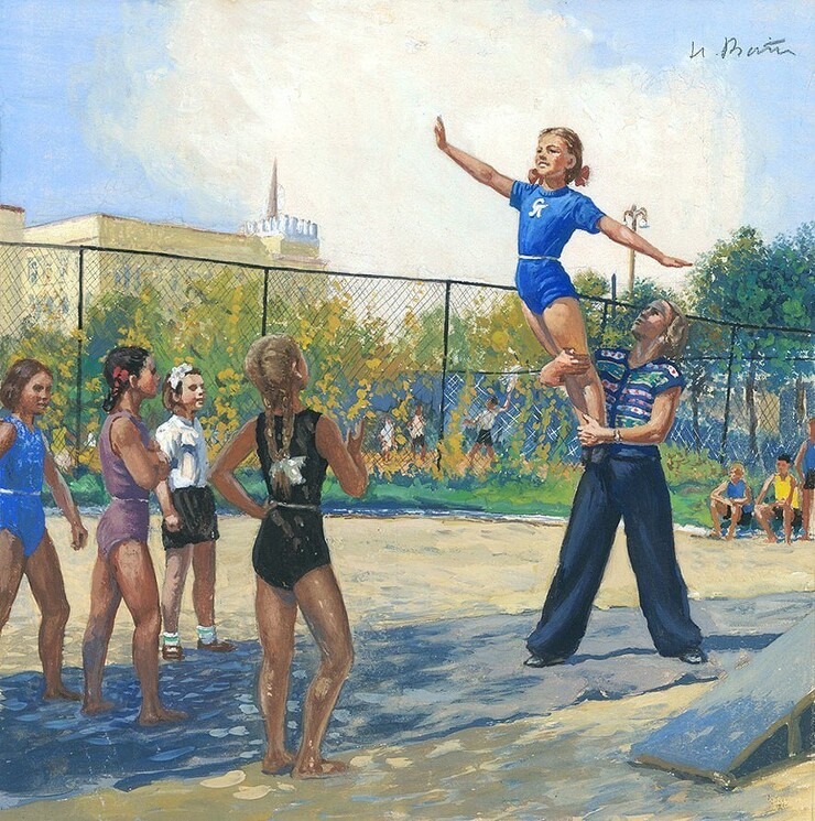 Юные гимнастки, 1950-е

Витинг Н.И.
