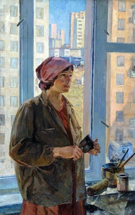 «Маляр» 1970

Иванникова Светлана Федоровна (Россия, 1941)
